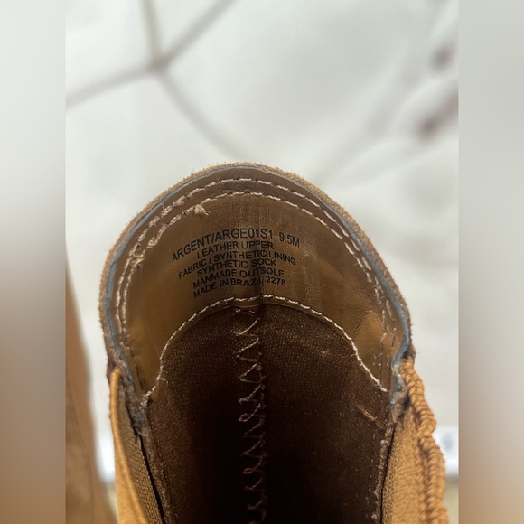 Steve Madden Women's Argent High Chelsea Booties Brown Suede Ankle Boots 9.5 - Picture 9 of 12